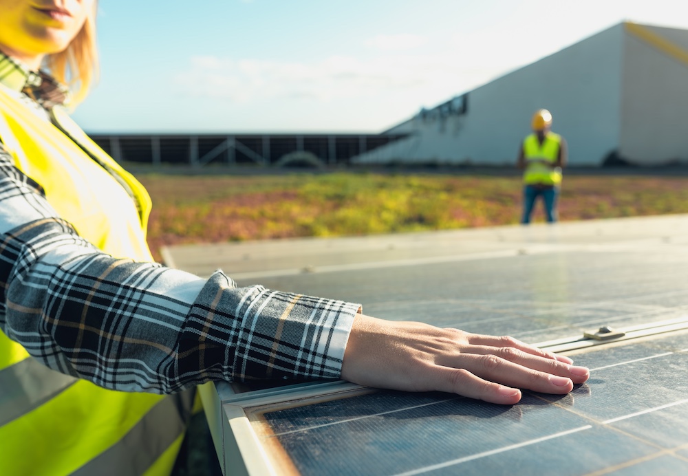 young female engineer working for alternative ener 2024 11 28 12 12 29 utc
